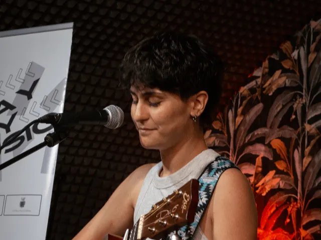 Musicista durante l'esibizione — Audizioni Prima Edizione PMA 2025