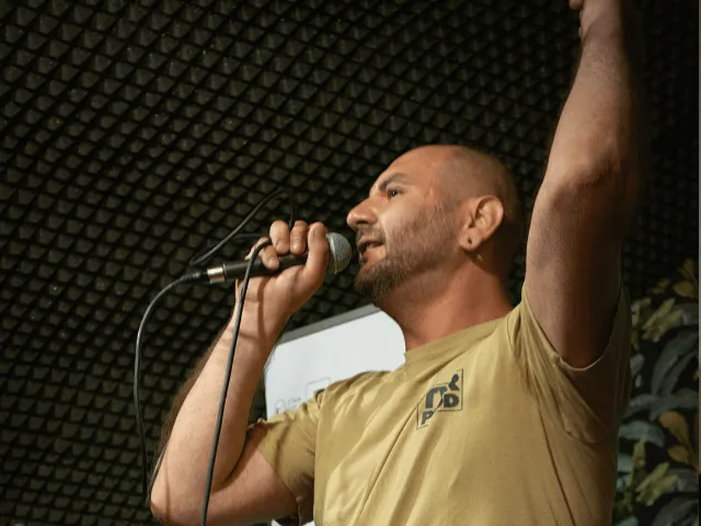 Momento live durante le audizioni — Audizioni Prima Edizione PMA 2025
