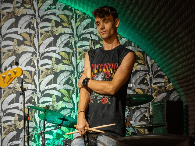 Musicista durante l'esibizione — Audizioni Prima Edizione PMA 2025
