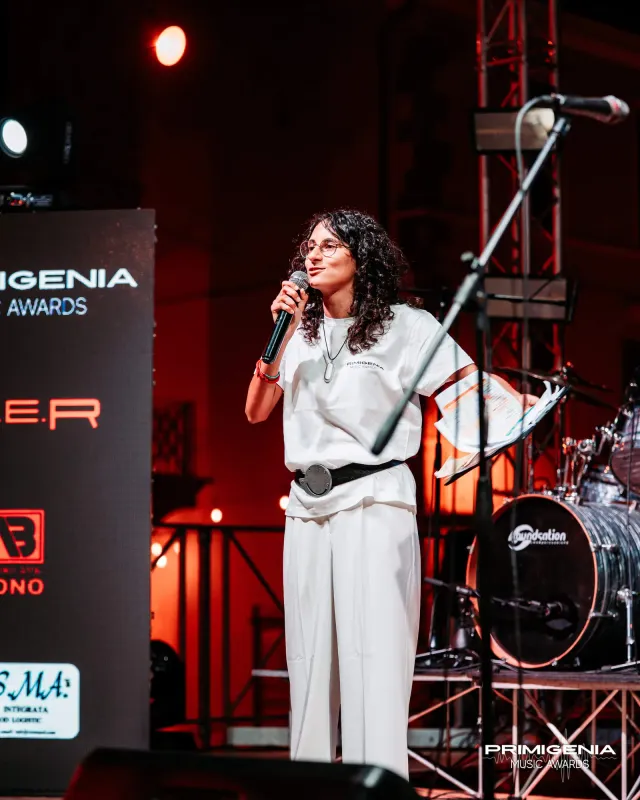 Artista in performance — Finale Prima Edizione PMA 2025