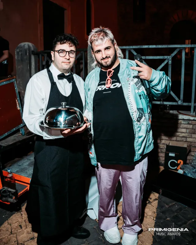 Il palco dei Primigenia Music Awards — Finale Prima Edizione PMA 2025