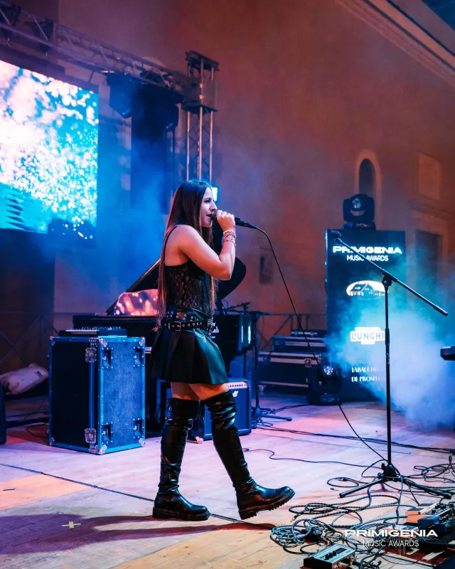 Artista in performance — Finale Prima Edizione PMA 2025