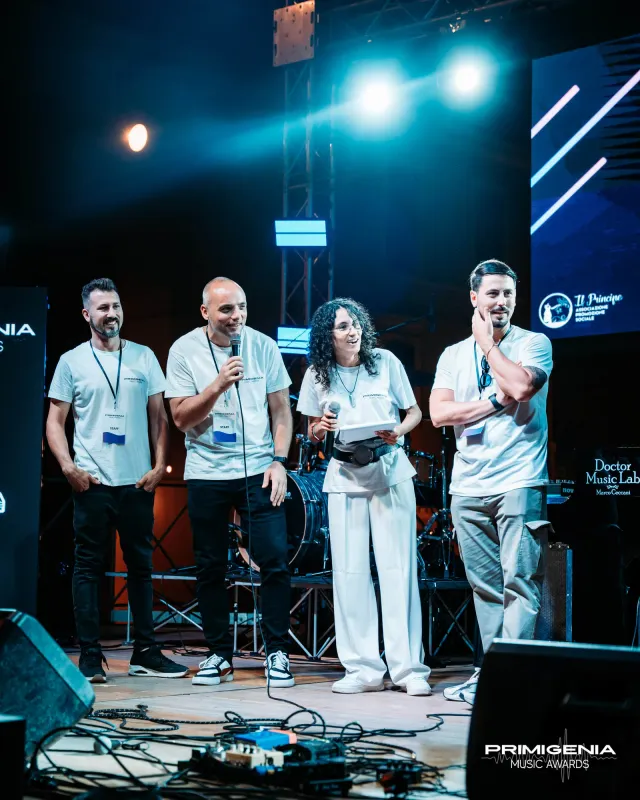 Artista in performance — Finale Prima Edizione PMA 2025