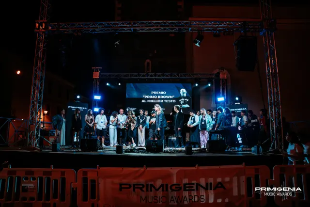 Premiazione Premio Primo Brown al miglior testo — Finale Prima Edizione PMA 2025