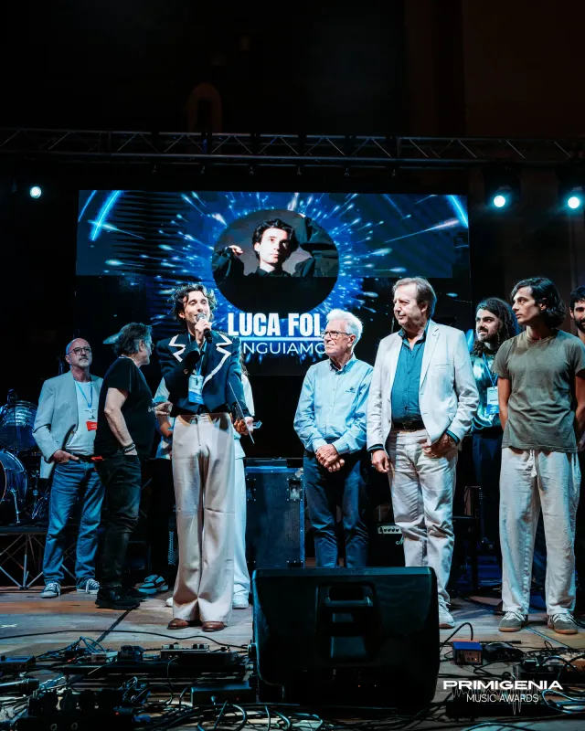 Artista in performance — Finale Prima Edizione PMA 2025