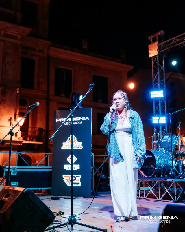 Esibizione sul palco — Finale Prima Edizione PMA 2025